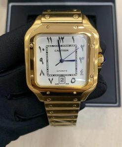 Replica Cartier Santos 904l Stainless Steel Automatic Mechanical Watch 38mm