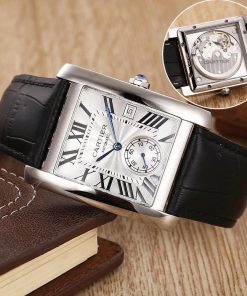 Replica Cartier Tank 904l Stainless Steel Automatic Mechanical Watch 34mm×44mm