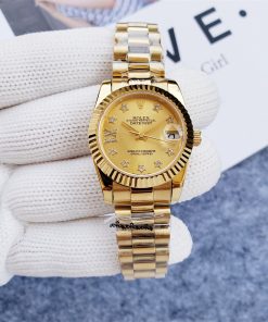 Replica Rolex Datejust 904l Stainless Steel Automatic Mechanical  Watch 36mm 31mm