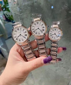 Replica Cartier Ronde 904l Stainless Steel Automatic Mechanical Watch 30mm 36mm 40mm