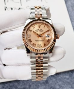Replica Rolex Datejust 904l Stainless Steel Automatic Mechanical Watch 36mm