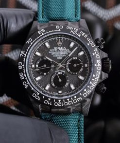 Replica Rolex Daytona Carbon Fibre Automatic Mechanical Watch 40mm