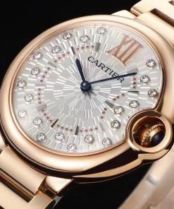 Replica Cartier Ballon Bleu 904l Stainless Steel Quartz Watch 33mm