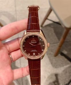 Replica OMEGA Constellation 904l Stainless Steel Quartz Watch 37MM