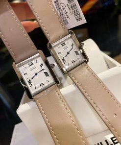Replica Cartier Tank 904l Stainless Steel Quartz Watch 22mm 25mm