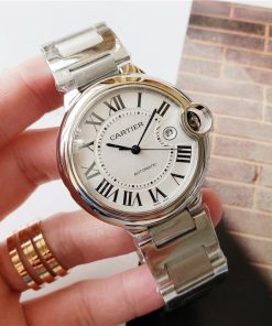 Replica Cartier Ballon Bleu 904l Stainless Steel Automatic Mechanical Watch 42mm