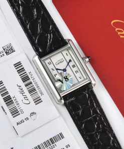 Replica Cartier Tank 904l Stainless Steel Quartz Watch 25mm 22mm