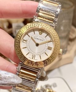 Replica Versace 904l Stainless Steel Quartz Watch 35MM