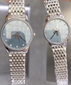 Replica Gucci 904l Stainless Steel Quartz Watch 28MM 38MM