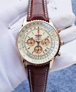 Replica BREITLING 904l Stainless Steel Quartz Watch 46MM