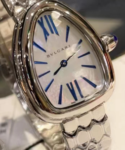 Replica BVLGARI 904l Stainless Steel Quartz Watch 35MM