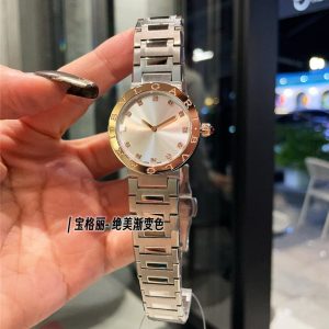 Replica BVLGARI 904l Stainless Steel Quartz Watch 33MM - 1, 33MM