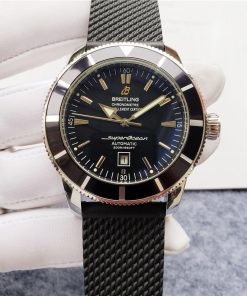 Replica BREITLING 904l Stainless Steel Automatic Machine Watch 46MM