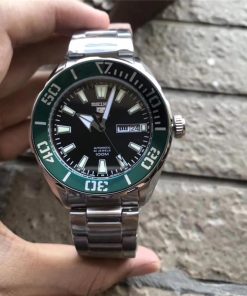 Replica Seiko 904l Stainless Steel Automatic Japanese Movement Watch 42MM