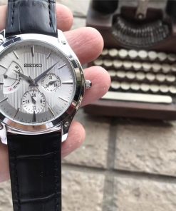 Replica Seiko 904l Stainless Steel VK Quartz Watch 40MM