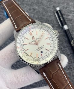 Replica BREITLING 904l Stainless Steel Automatic Machine Watch 46MM