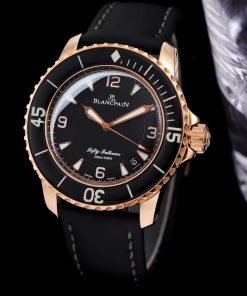 Replica Blancpain 904l Stainless Steel Automatic Machine 9015 Japanese movement Watch 45MM
