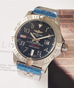 Replica BREITLING 904l Stainless Steel Automatic Machine Watch 46MM