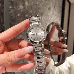Replica BVLGARI 904l Stainless Steel Quartz Watch 33MM - 3, 33MM