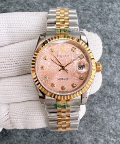 Replica Rolex Datejust 904l Stainless Steel Automatic Mechanical Watch 36mm