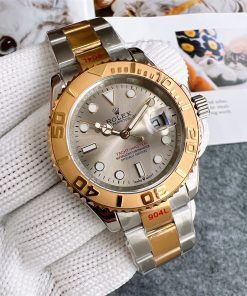Replica Rolex Yacht Master 904l Stainless Steel Automatic Mechanical Watch 40mm