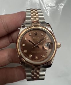Replica Rolex Datejust 904l Stainless Steel Automatic Mechanical Watch 36mm