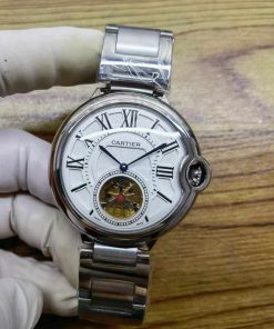 Replica Cartier 904l Stainless Steel Automatic Machine Watch 44MM