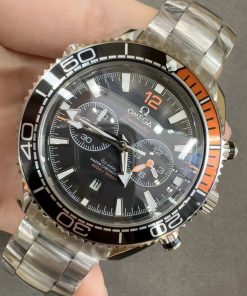Replica Omega 904l Stainless Steel Automatic Machine Watch 44MM