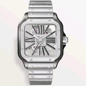 Replica Cartier Santos 904l Stainless Steel Quartz Watch 38mm
