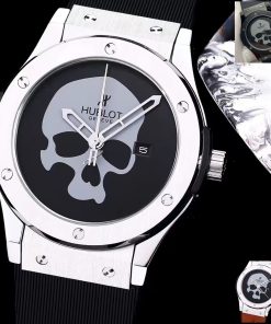 Replica hublot 904l Stainless Steel Automatic Machine Watch 42MM