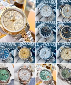 Replica Rolex Datejust 904l Stainless Steel Automatic Mechanical Watch 40mm 36mm