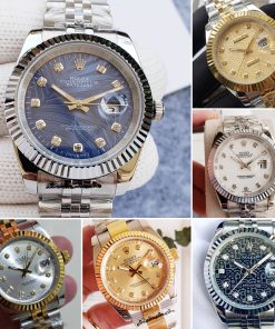 Replica Rolex Datejust 904l Stainless Steel Automatic Mechanical Watch 40mm 36mm