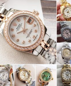 Replica Rolex Datejust 904l Stainless Steel Automatic Mechanical Watch 26mm