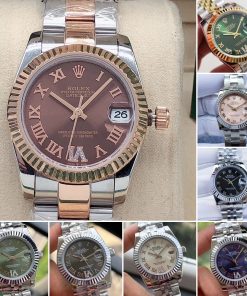 Replica Rolex Datejust 904l Stainless Steel Automatic Mechanical Watch 31mm 36mm
