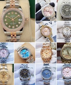 Replica Rolex Datejust 904l Stainless Steel Automatic Mechanical Watch 36mm 31mm