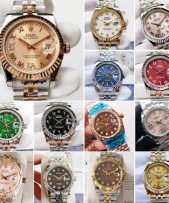 Replica Rolex Datejust 904l Stainless Steel Automatic Mechanical Watch 36mm