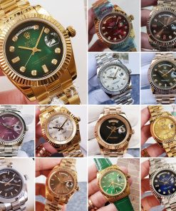 Replica Rolex DayDate 904l Stainless Steel Automatic Mechanical Watch 36mm