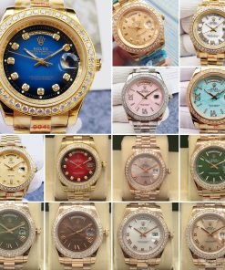 Replica Rolex DayDate 904l Stainless Steel Automatic Mechanical Watch 40mm