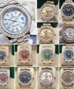 Replica Rolex DayDate 904l Stainless Steel Automatic Mechanical Watch 40mm