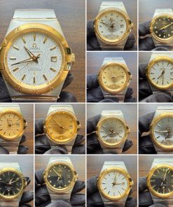 Replica Omega Automatic Movement Watch 38mm Gold Case