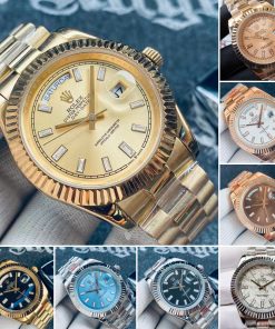 Replica Rolex DayDate 904l Stainless Steel Automatic Mechanical Watch 40mm
