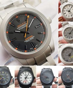 Replica Rolex Milgauss 904l Stainless Steel Automatic Mechanical Watch 40mm