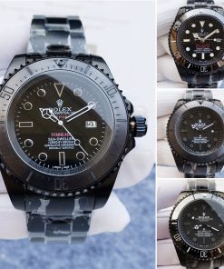 Replica Rolex Sea Dweller 904l Stainless Steel Automatic Mechanical Watch 44mm