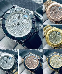 Replica Rolex Yacht Master 904l Stainless Steel Automatic Mechanical Watch 40mm