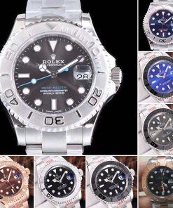 Replica Rolex Yacht Master 904l Stainless Steel Automatic Mechanical Watch 40mm
