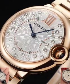 Replica Cartier Ballon Bleu 904l Stainless Steel Quartz Watch 33mm