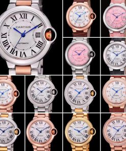 Replica Cartier Ballon Bleu 904l Stainless Steel Automatic Mechanical Watch 33mm