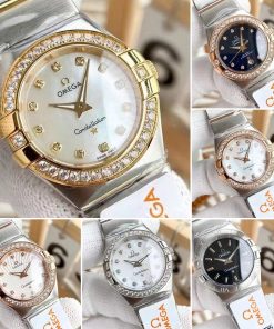 Replica OMEGA Constellation 904l Stainless Steel Quartz Watch 28MM