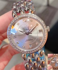 Replica OMEGA Constellation 904l Stainless Steel Quartz Watch 33MM