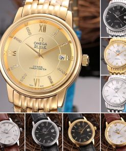Replica OMEGA De Ville 904l Stainless Steel Automatic Mechanical Watch 38MM